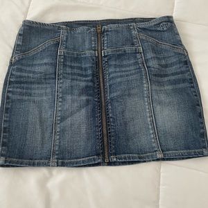 Mini Denim Skirt